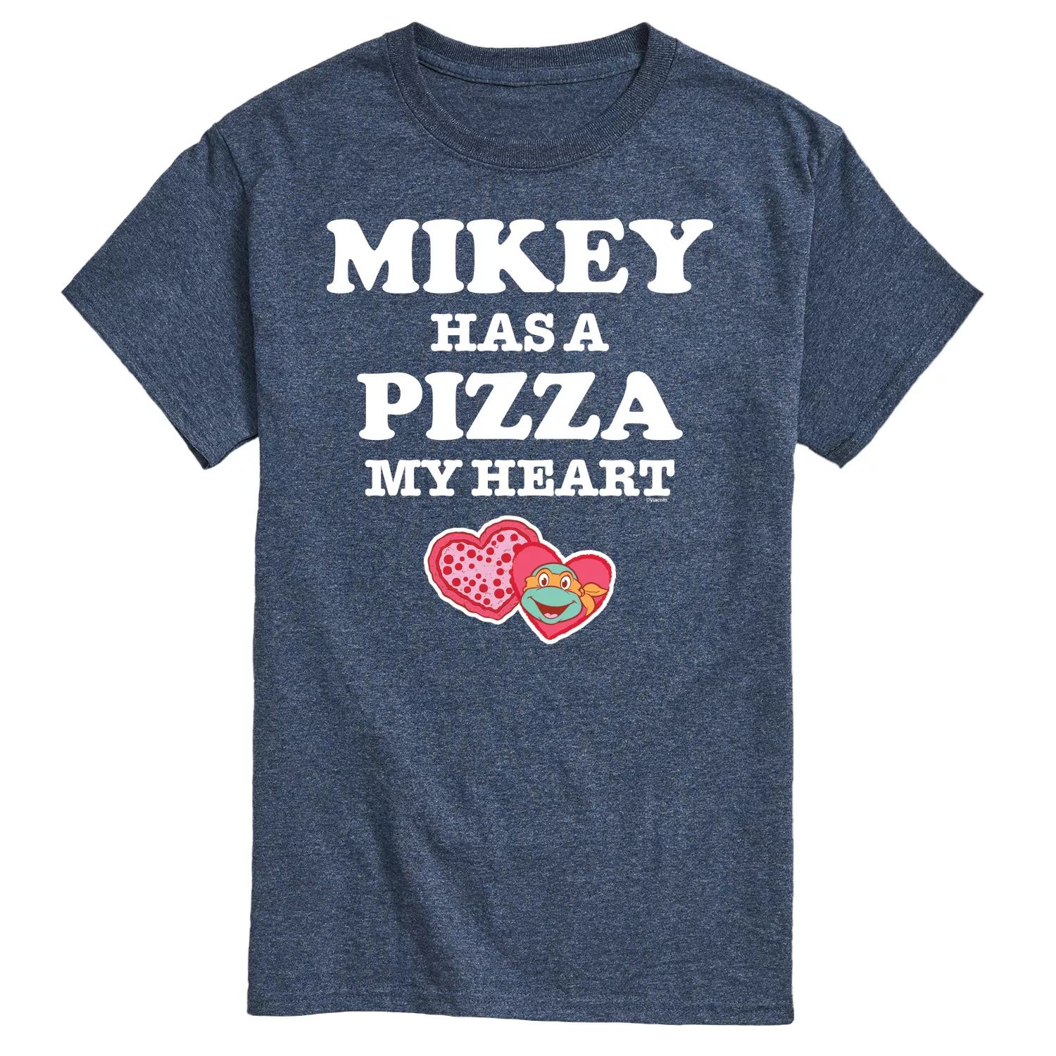 

Мужская футболка TMNT Pizza My Heart Mikey Licensed Character