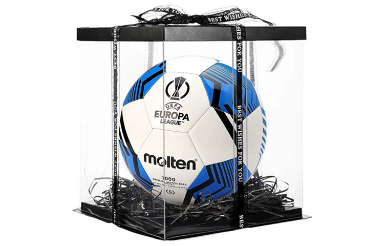 

Molten Размер 5 футбольный мяч PVC машинной строчки унисекс white blue