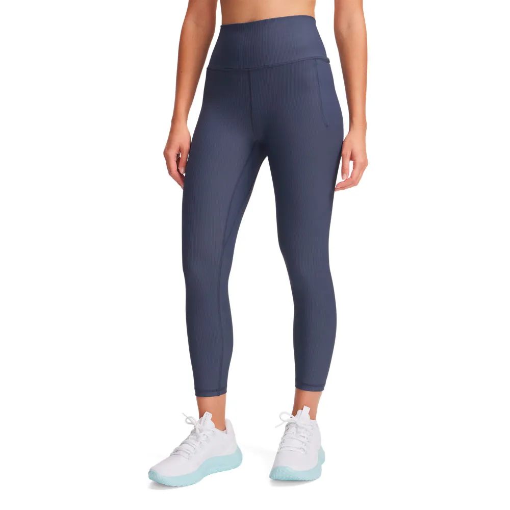 

Леггинсы Under Armour Meridian Rib 7/8, синий