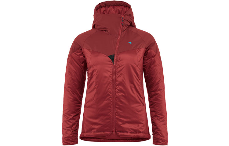 

Женская пуховая куртка Alv Klattermusen, rose красный/rose красный