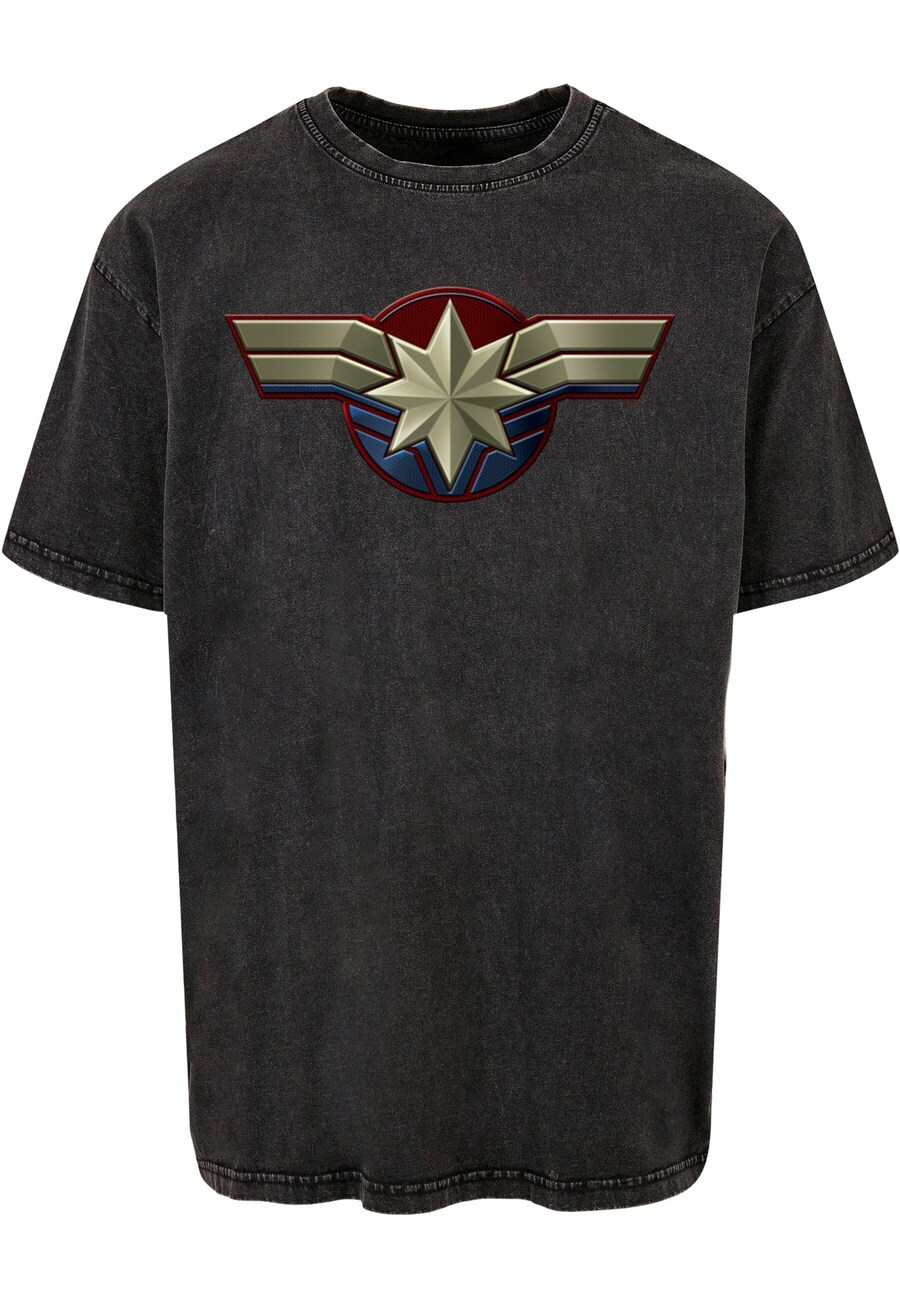 

Рубашка ABSOLUTE CULT Captain Marvel - Chest Emblem, антрацит