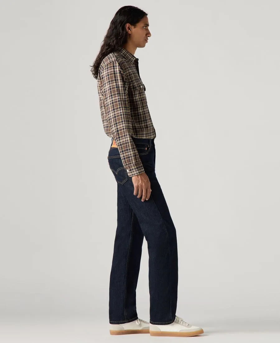Мужские джинсы 505 стандартного кроя, легкий деним, эластичный Levi's, Just A Rinse Ltwt — фото 2