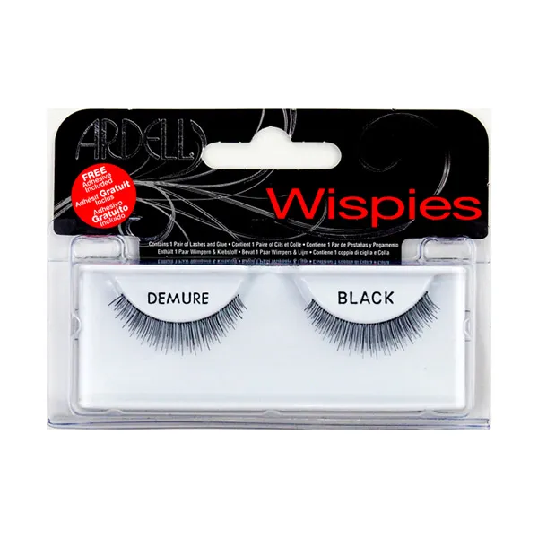 

Многоразовые и простые в применении накладные ресницы Wispies Demure Ardell, 1 UD