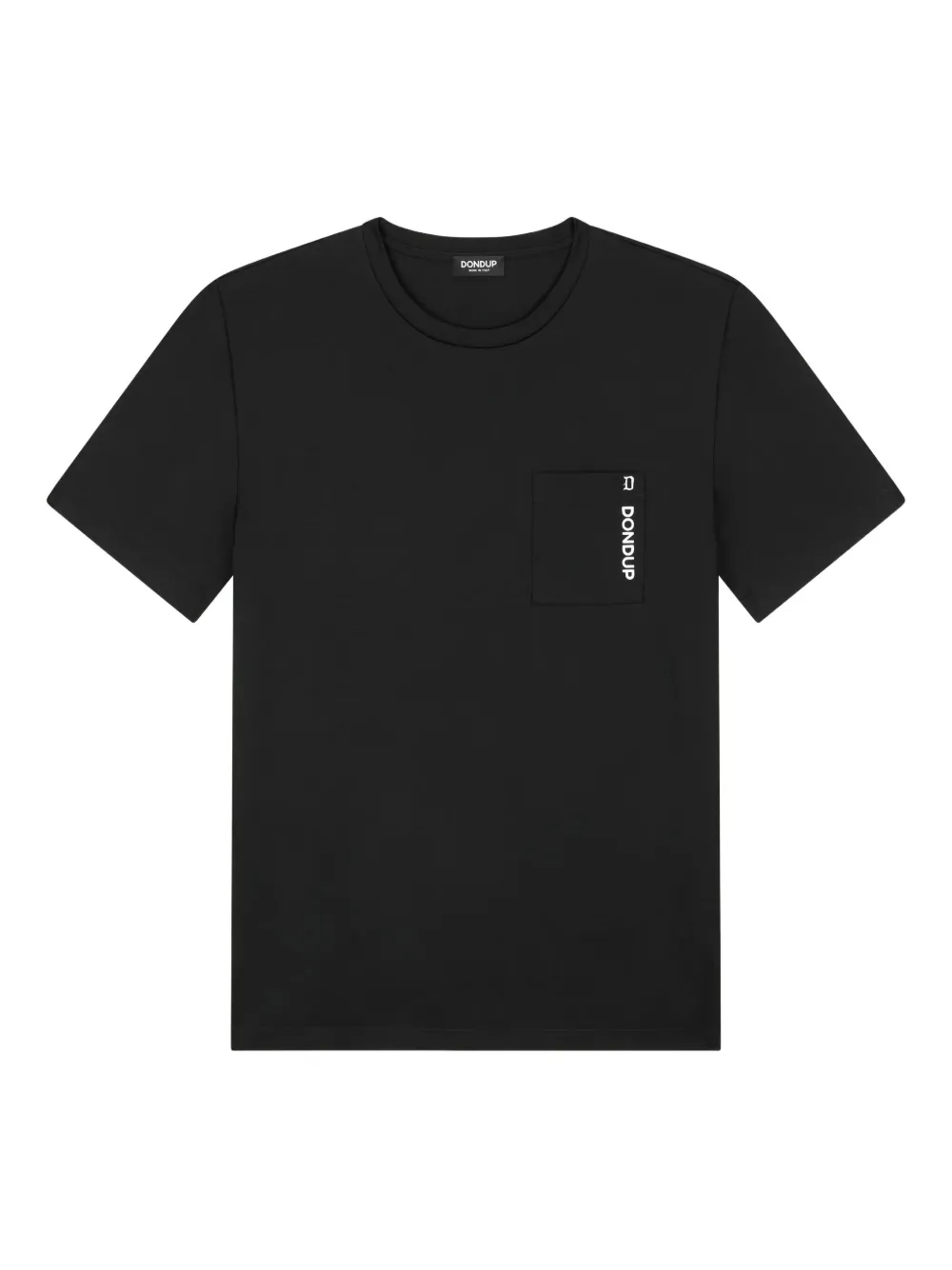 

Футболка с логотипом на кармане Dondup, черный