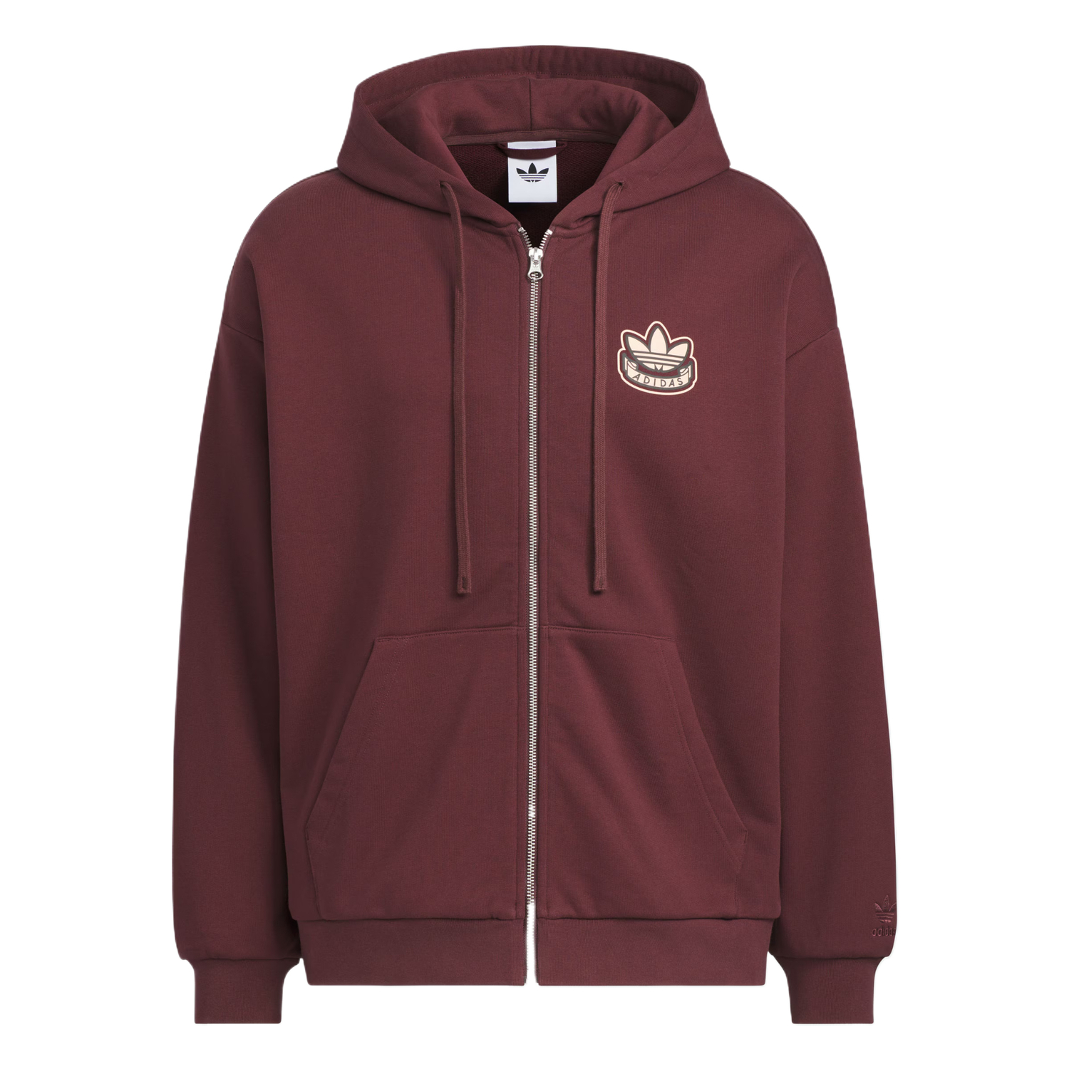 

Adidas Originals Толстовка GFX FZ HD мужская, Aurora Gemstone Red