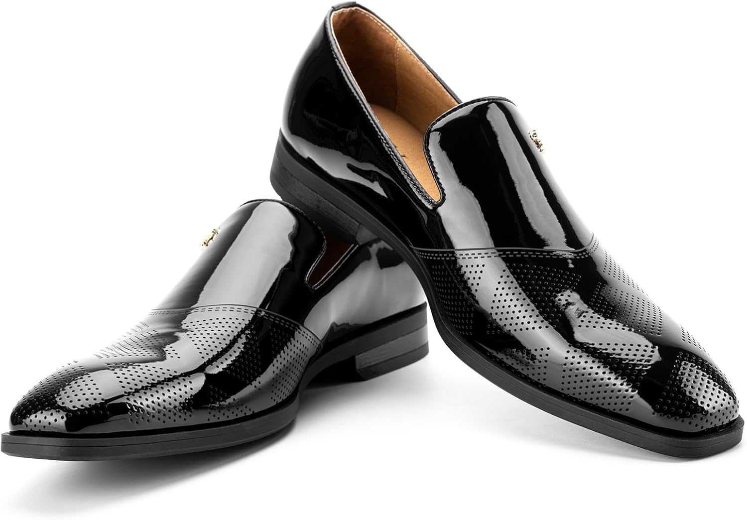 

Мужские туфли JITAI - повседневные лоферы из кожи и замши для мужчин, удобные туфли на низком каблуке, слипоны для свадьбы, деловых встреч и официальных мероприятий, черного или коричневого цвета