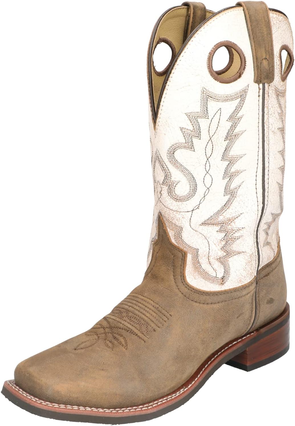 Детские сапоги Smoky Mountain Boots Travis Western Boots (унисекс/детские), белый/коричневый — фото 3