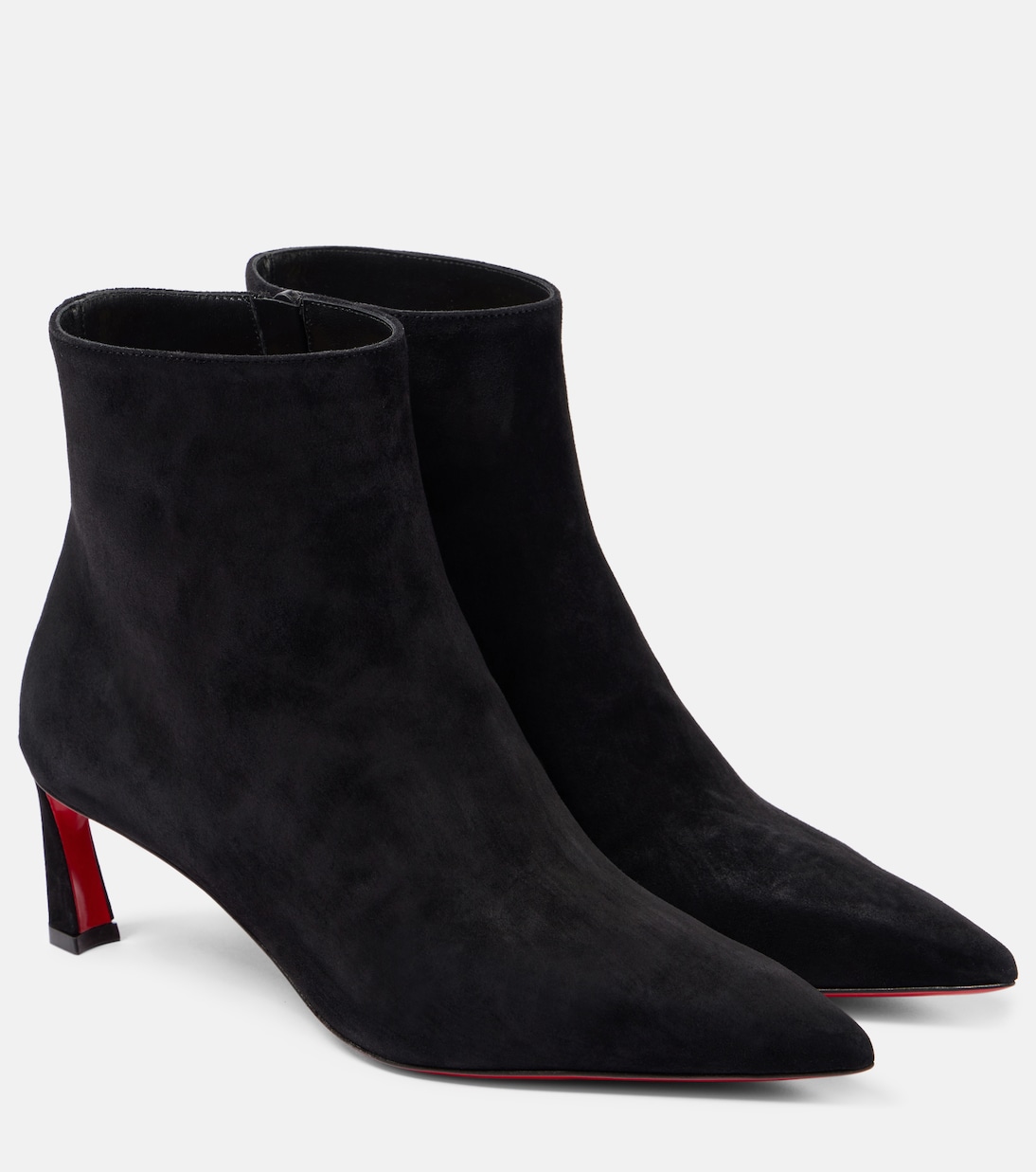 Ботинки Condra 55 высотой до щиколотки из замши Christian Louboutin, черный