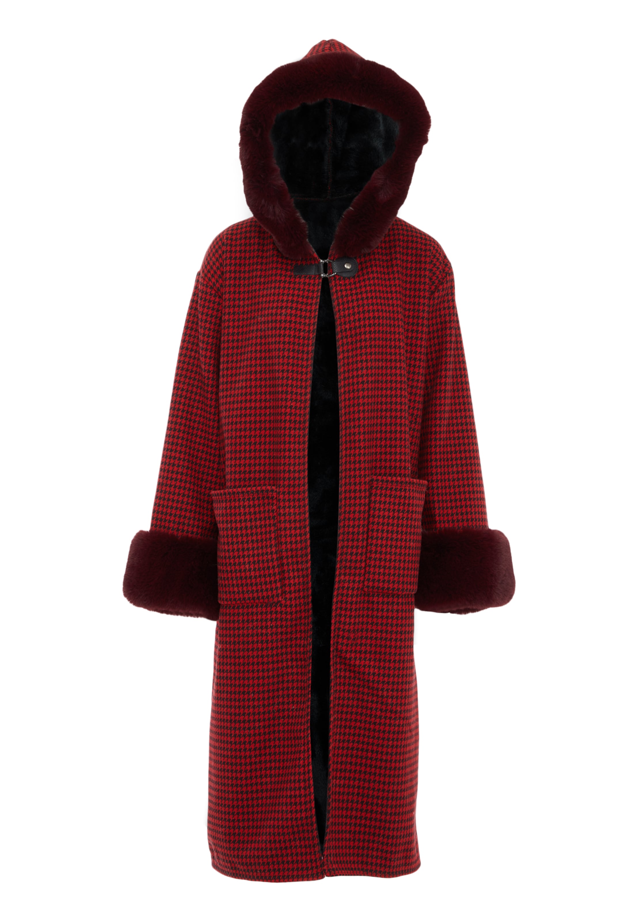 

FRAULLY Кейп в красном цвете