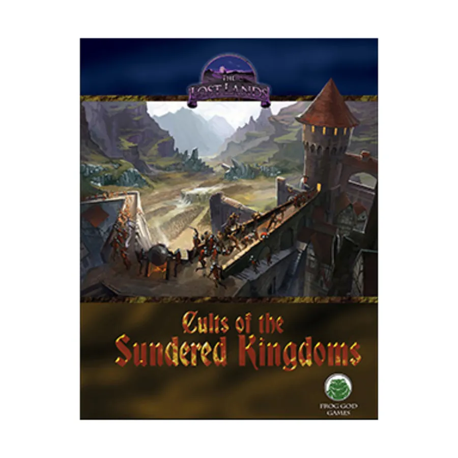 

Cults of the Sundered Kingdoms (w/PDF) (Pathfinder), Lost Lands (Pathfinder), твердый переплет