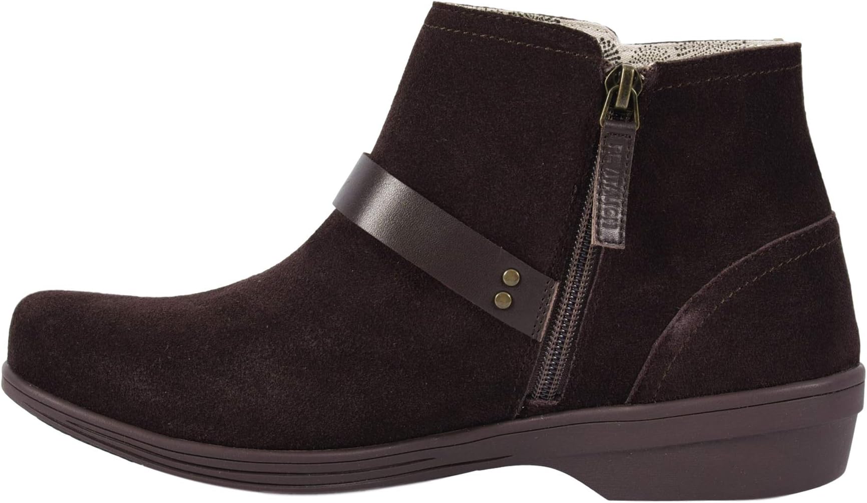 Ботинки Revitalign Malibu Suede Leather Boot, цвет Chocolate — фото 4