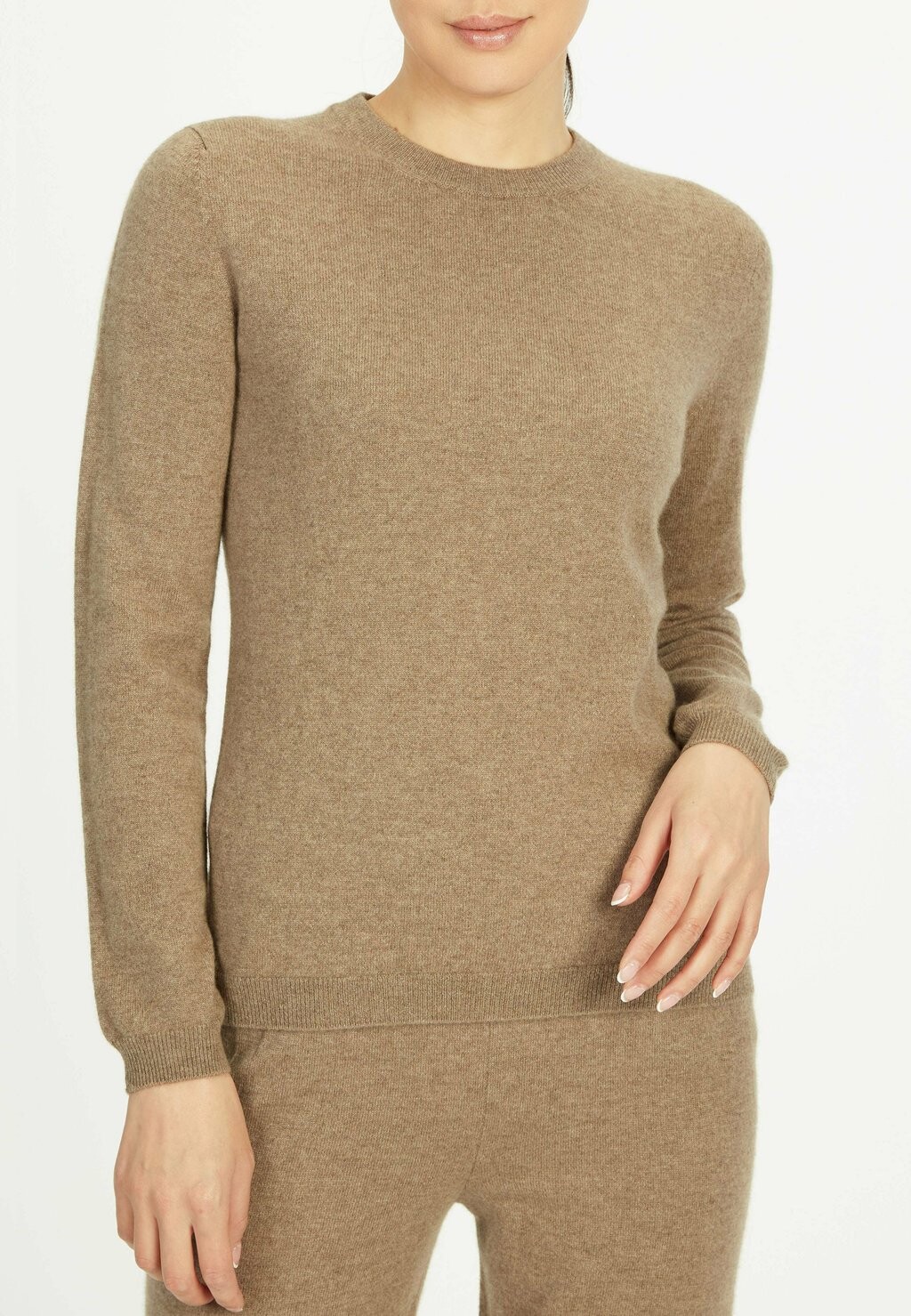 

Вязаный свитер R AUSSCHNITT GOBI Cashmere, цвет taupe