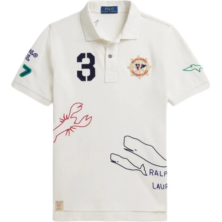 Поло детское классическое Polo Ralph Lauren Washed White