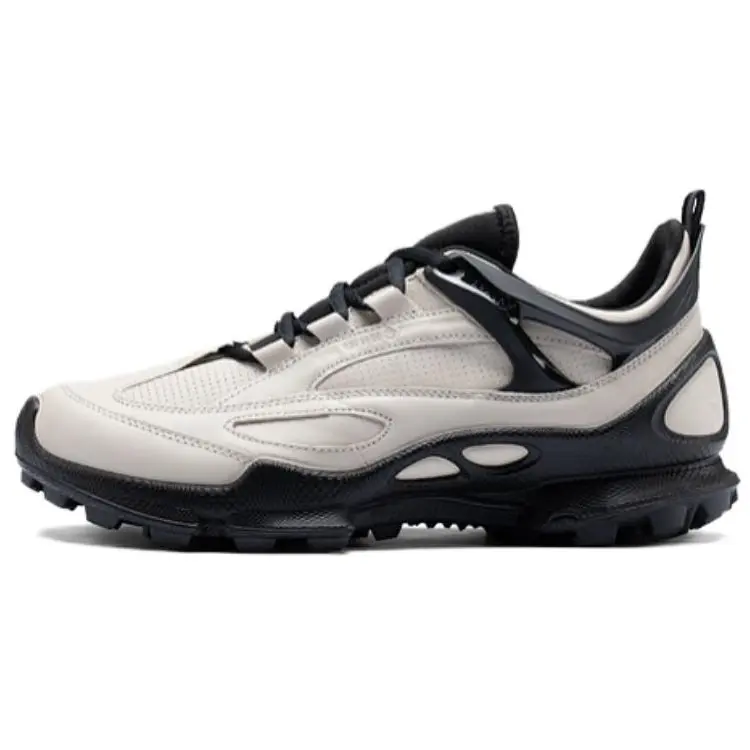 

Кроссовки для бега по пересеченной местности Striding C Cushioning с низким верхом, мужские Grit Ash Ecco, Sand Gravel Gray