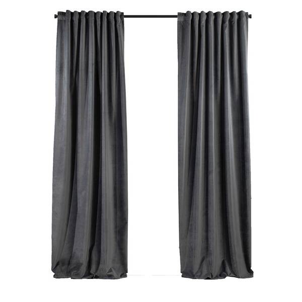 

Бархатная штора Puude Home Design 140500, 25x1x140 см, серый