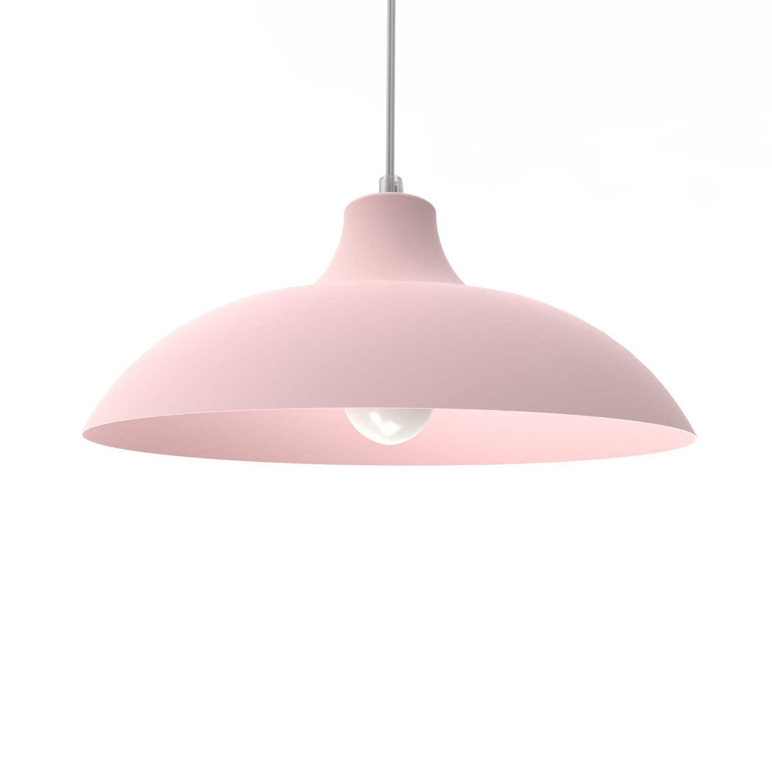 

Подвесной светильник Lumicom, 40x40x17 см, розовый