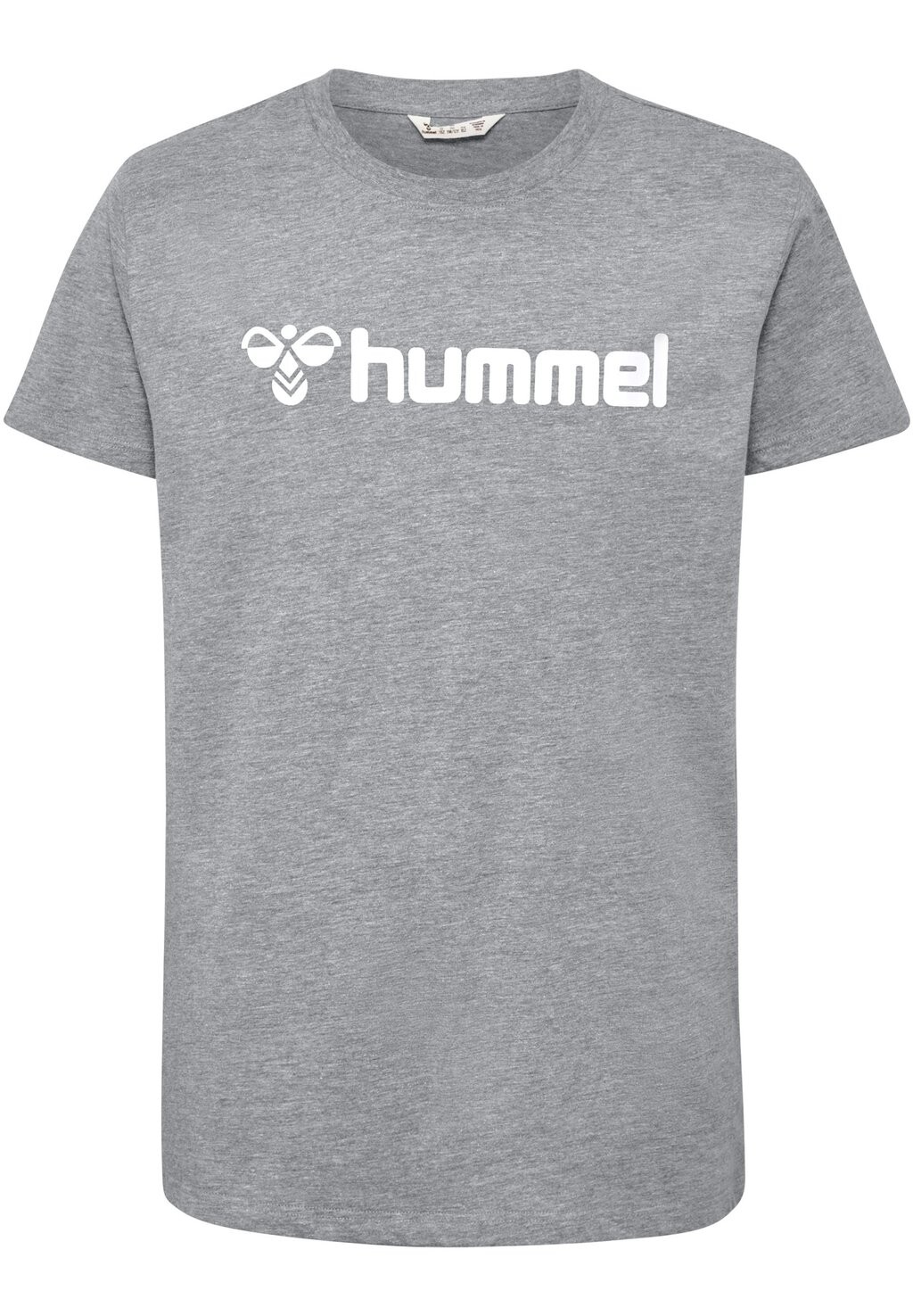 

Футболка с принтом Logo Kids Unisex Hummel, цвет grey melange