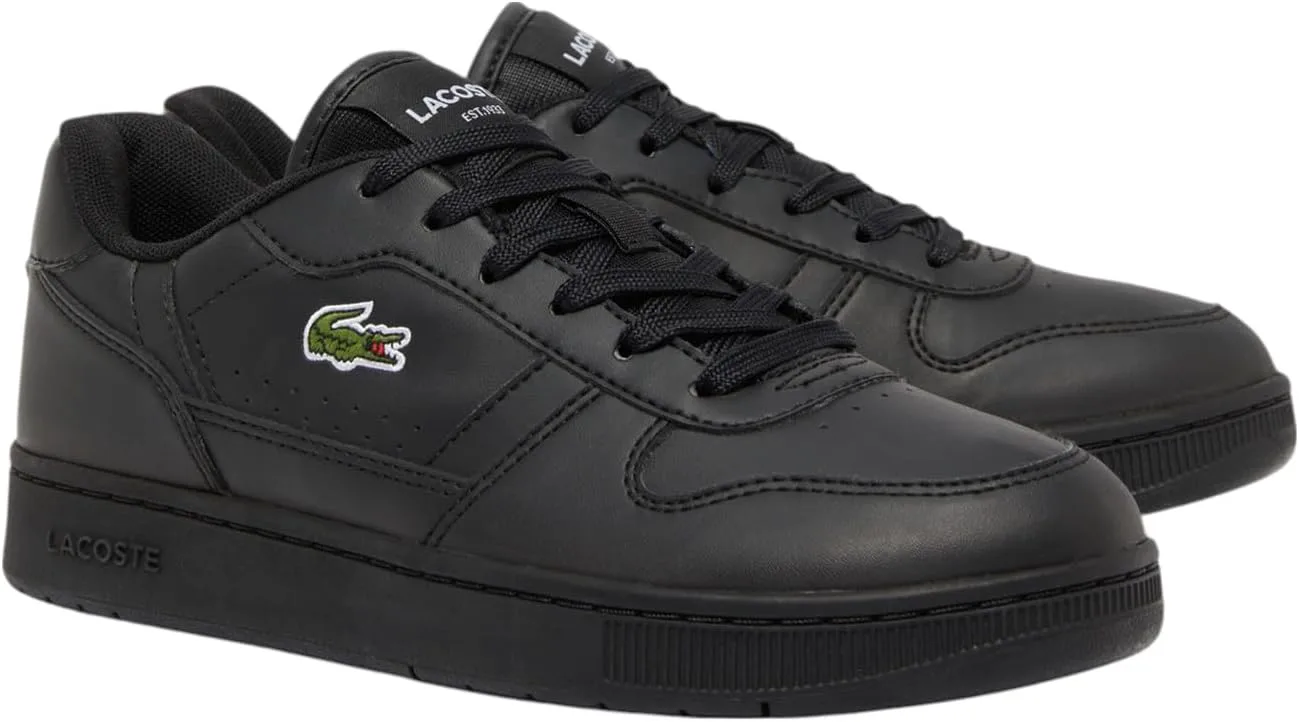 Кроссовки Lacoste для детей и подростков, набор T-Clip, унисекс, черный