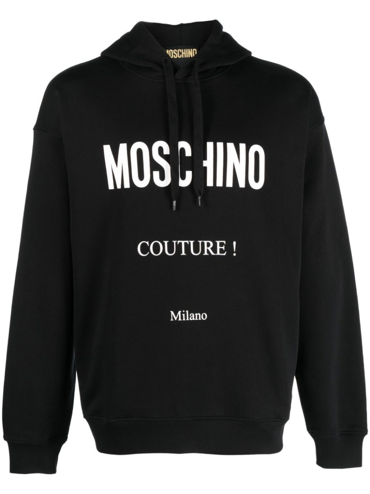 

Moschino худи с принтом Couture!, черный