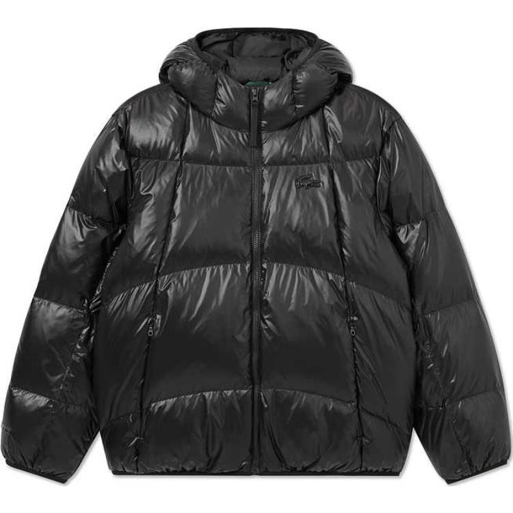 

LACOSTE Пуховик мужской черный, Black