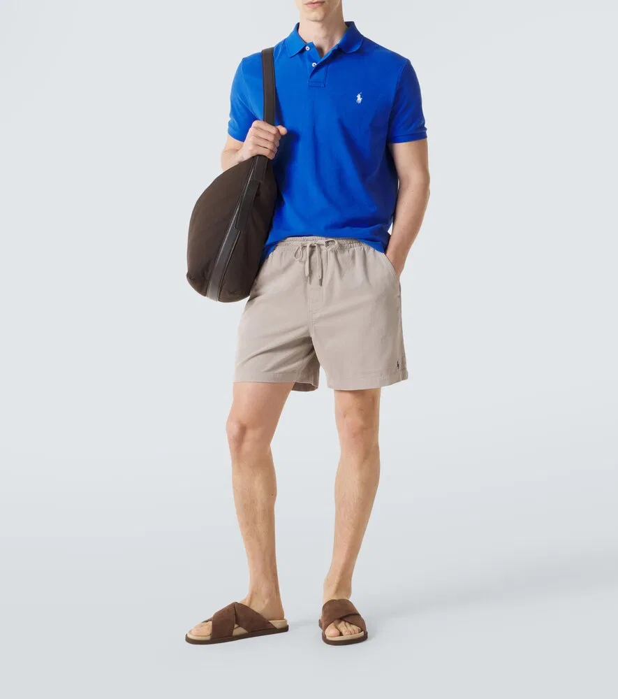 Хлопковые вельветовые шорты Polo Ralph Lauren, серый — фото 2