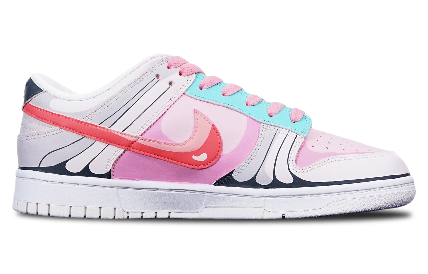 

Кроссовки Nike Dunk Skateboard Shoes Women's Low-Top White