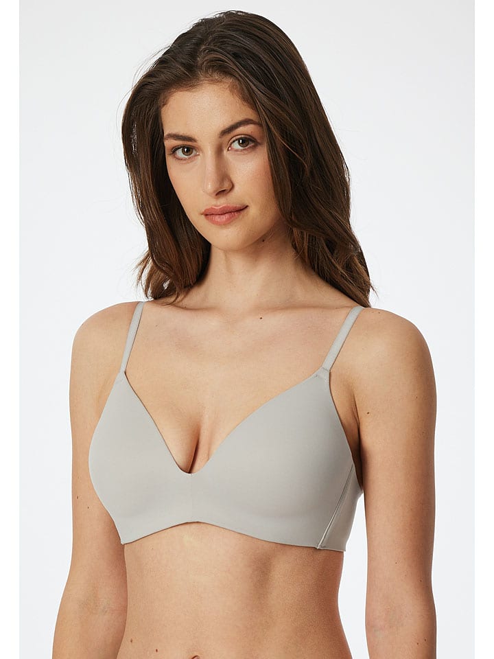 

Бюстгальтер без косточек Schiesser, серый