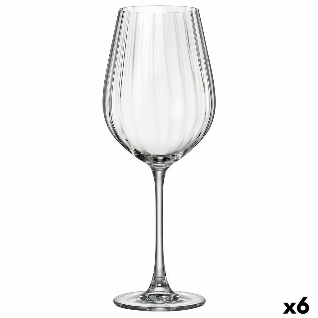 

Бокал для вина Bohemia Crystal Optic Прозрачный 650 мл 6 шт
