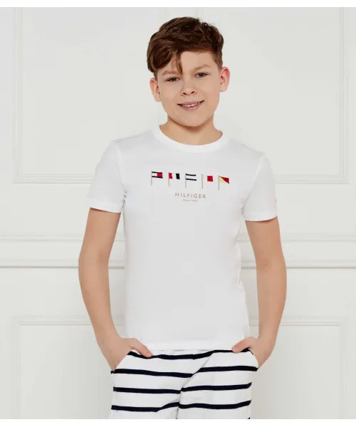 

Футболка Regular fit Tommy Hilfiger, белый