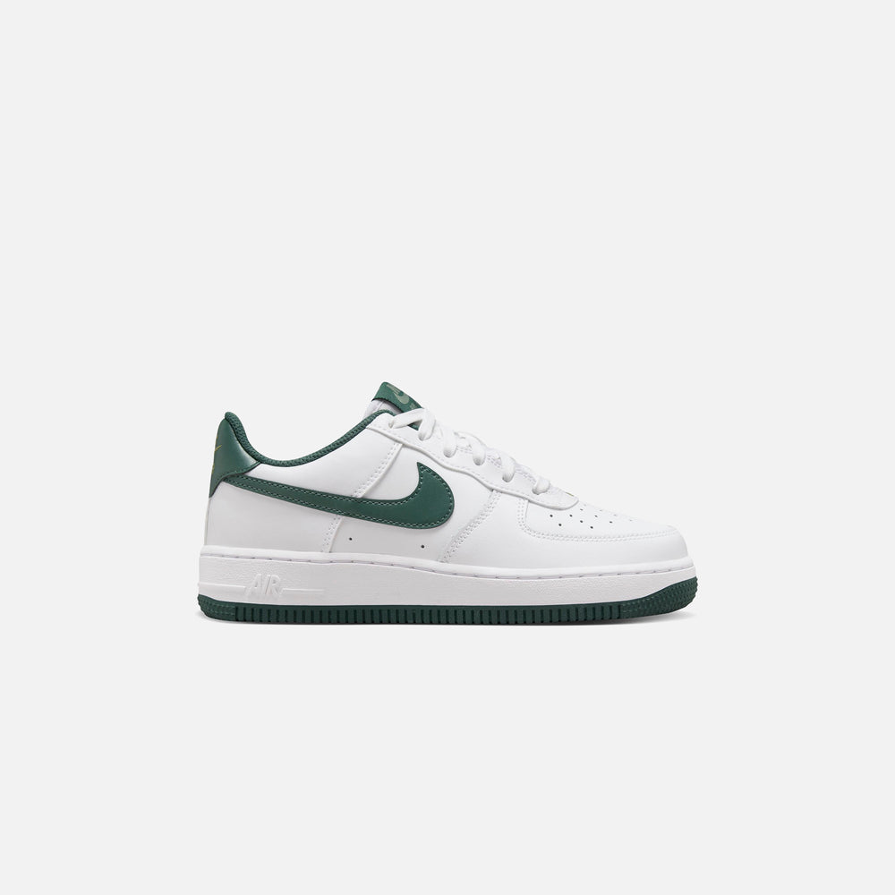 

Кроссовки Nike GS Air Force 1, цвет White/Vintage Green/Oil Green