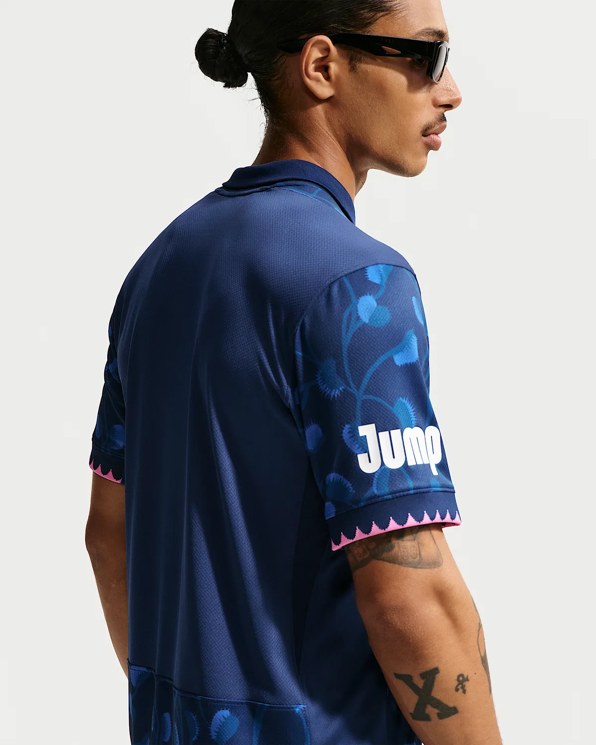 Мужская футболка Nike Dri-FIT NWSL Replica Jersey North Carolina Courage Stadium Away, Blue Void — фото 2