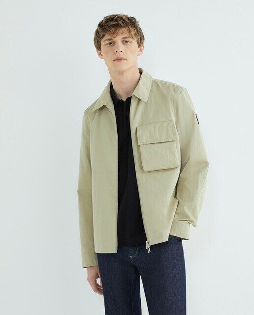 

Мужская рубашка на молнии Belstaff, зеленый