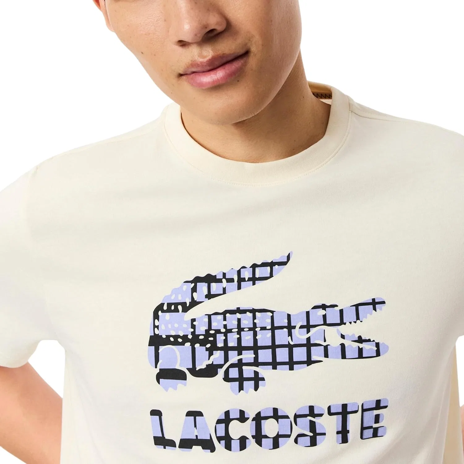 Футболка теннисная Lacoste, белый — фото 2