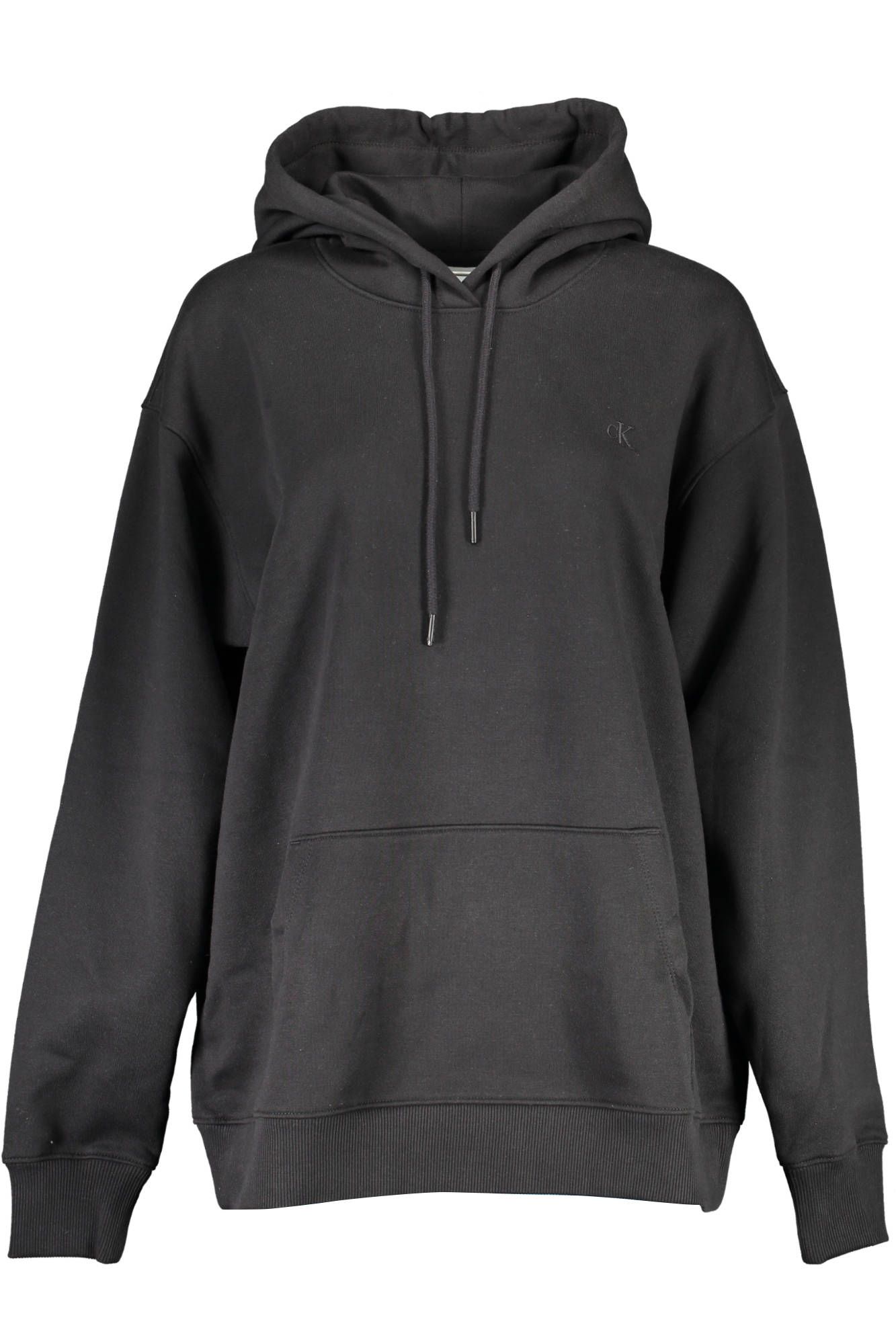 

Черный хлопковый женский свитер Calvin Klein