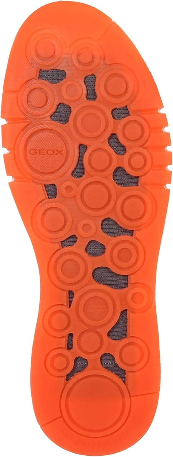 Мужские замшевые кроссовки Geox Aerantis серого цвета — фото 3