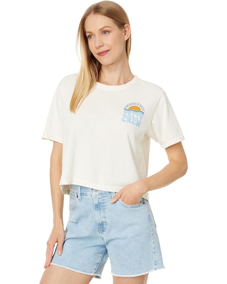 

Футболка Salty Crew Sundown Crop Tee, цвет Off White