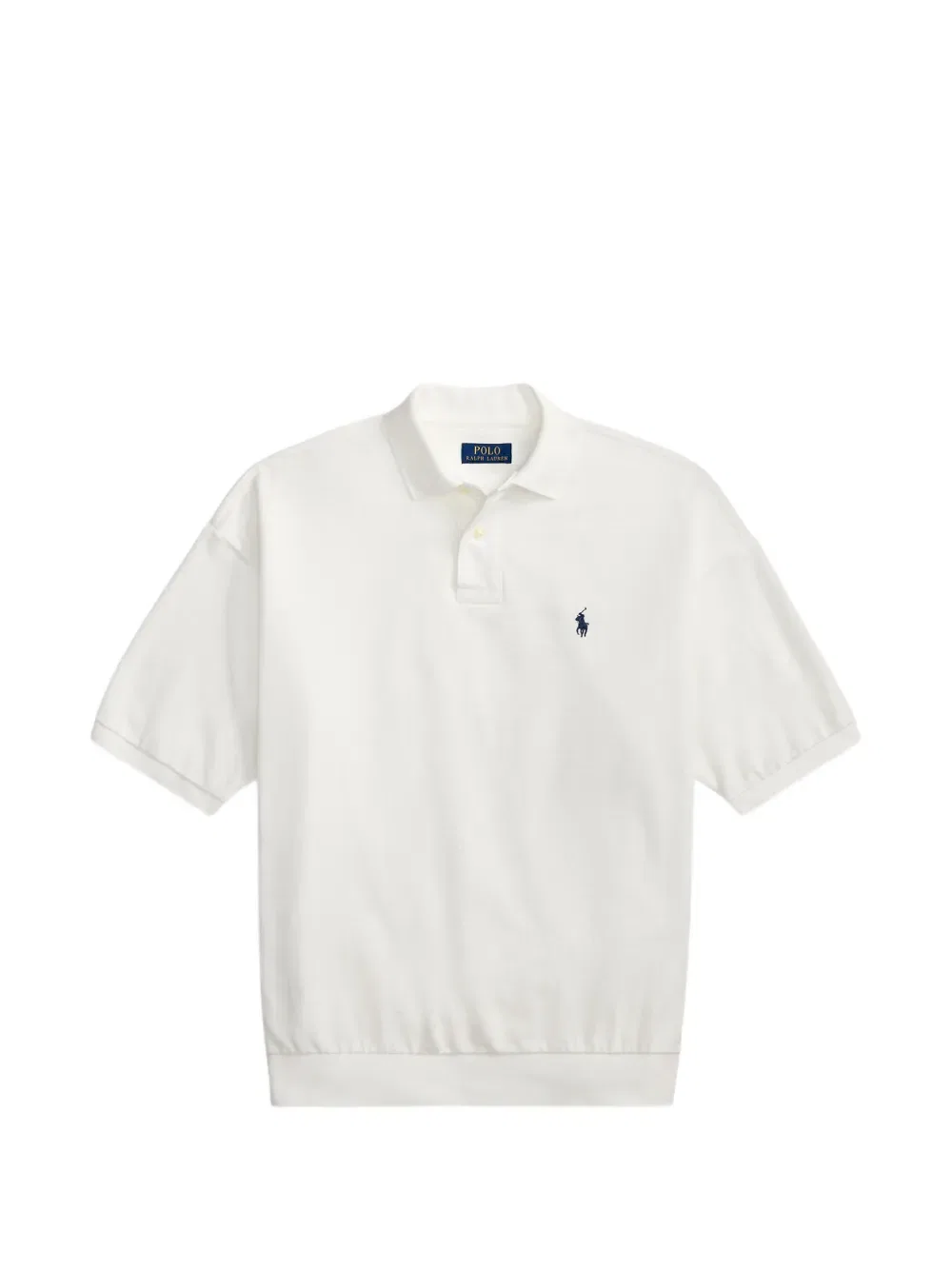 Рубашка-Поло в рубчик Polo Ralph Lauren, белый