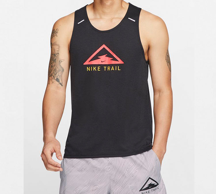 Жилет Nike Rise 365 Trail Dri-Fit Running Vest Black — фото 3