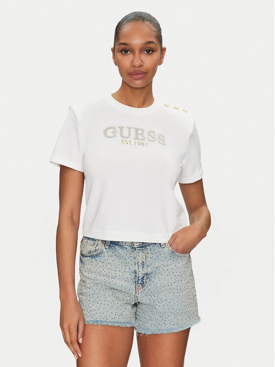 

Футболка обычного кроя W5GI15 K8FQ4 Guess, белый