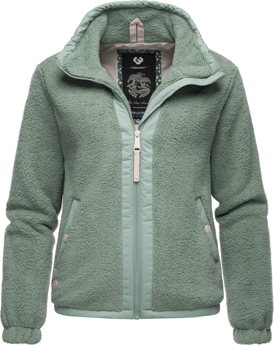 

Флисовая куртка Ragwear Nordicka, пастельный зеленый