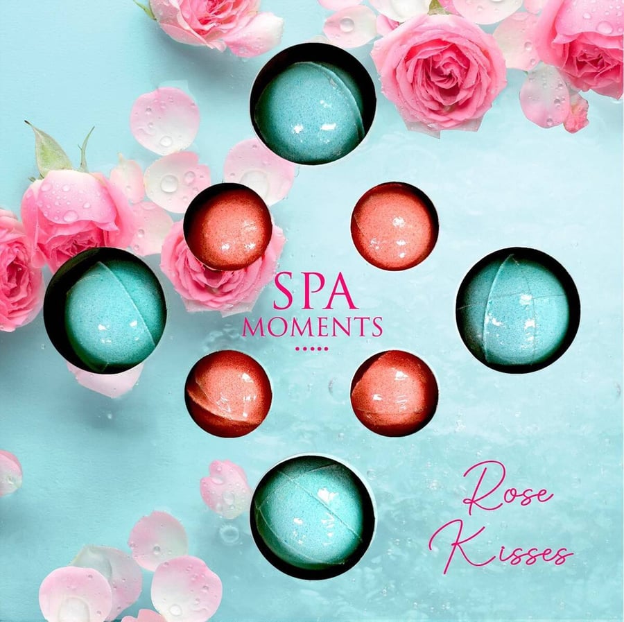 

Chlapu Chlap Rose Kisses Набор бомбочек для ванны, 8 предметов
