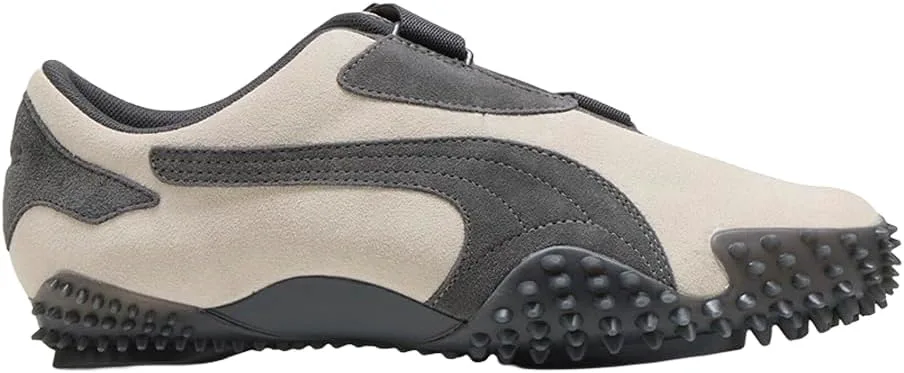 Кроссовки PUMA Mens Mostro Suede Slip On для мужчин, повседневные - белые, белый