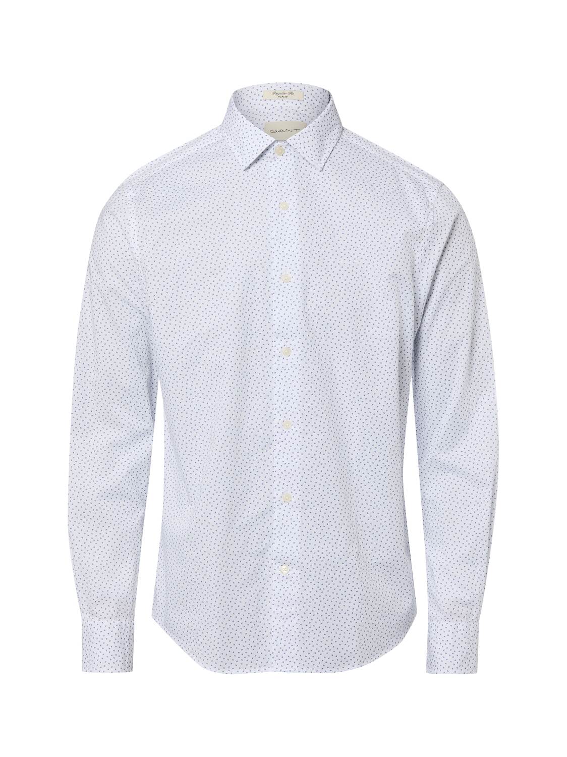 

GANT Рубашка на пуговицах Regular fit в белом цвете