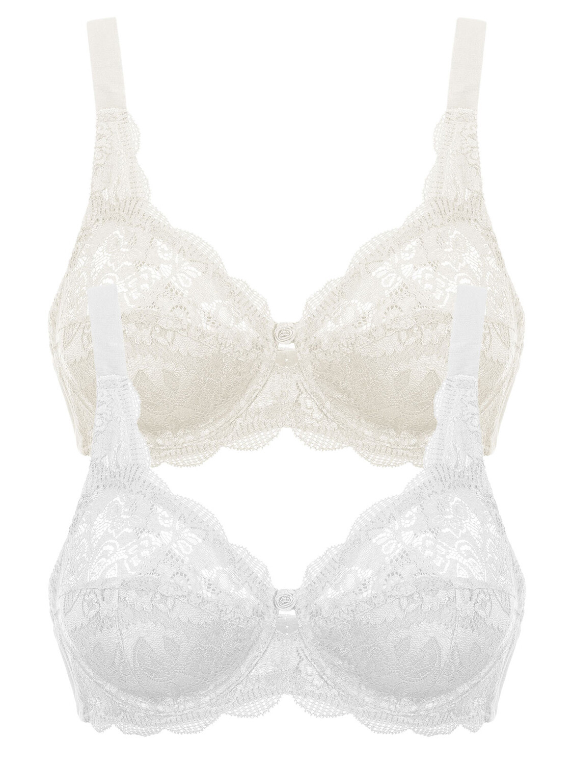 

Бюстгальтер с косточками SUSA 2er Pack Bügel BH Latina, цвет champagner weiss