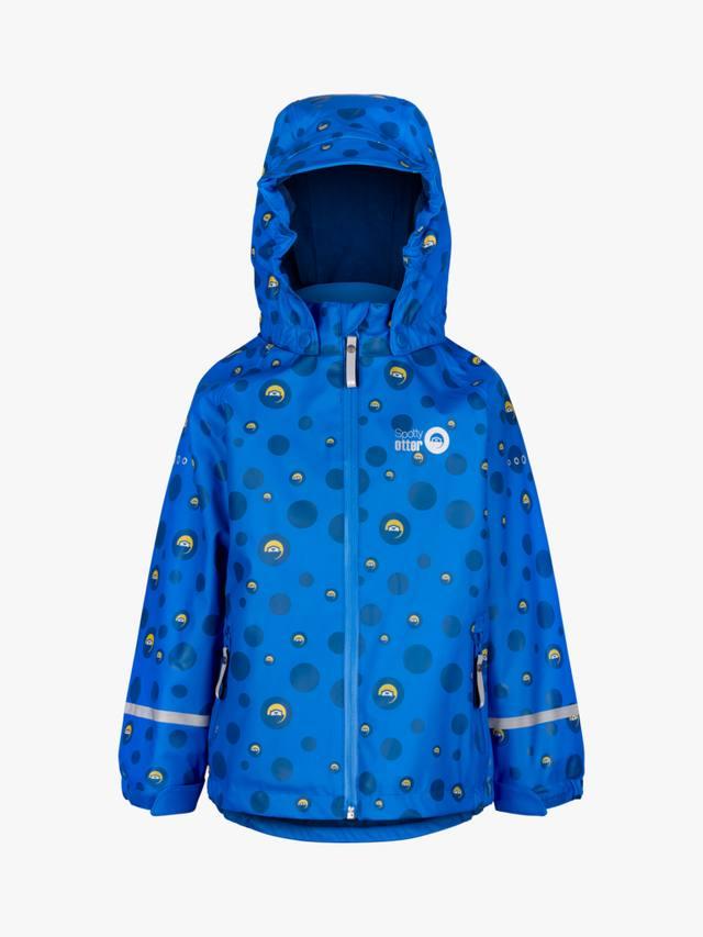 

Детская утепленная водонепроницаемая куртка Forest Leader с принтом Spotty Otter, Blue/Multi