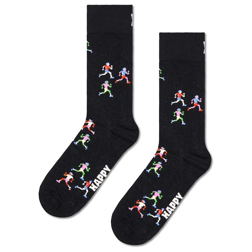 

Носки Happy 7 days gift set crew 7 pairs, черный