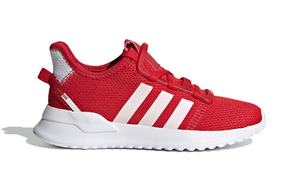 Кроссовки оригиналы u_path run Adidas, красный — фото 2