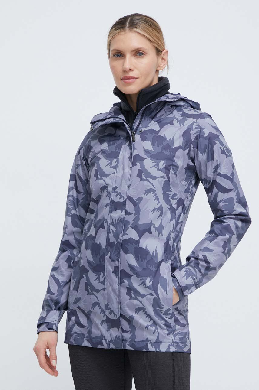 

Водонепроницаемая куртка Columbia Splash A Little II Jacket, фиолетовый