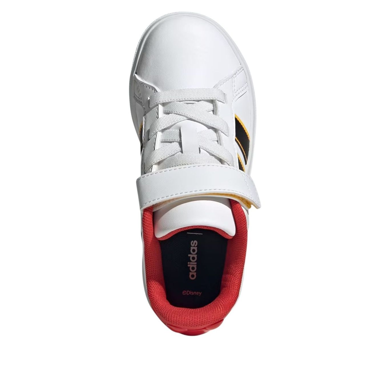 (GS) Adidas x Disney Mickey Mouse Grand Court 'Cloud White Black' — фото 3