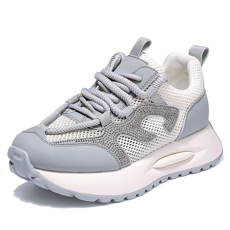 

Кроссовки NRDROFFICIAL Chunky Sneakers Women's Low-Top, Белый, Кроссовки NRDROFFICIAL Chunky Sneakers Women's Low-Top